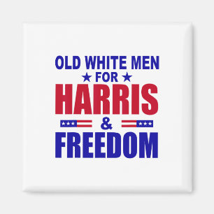 Aimant Hommes Blancs Pour Harris Et La Liberté