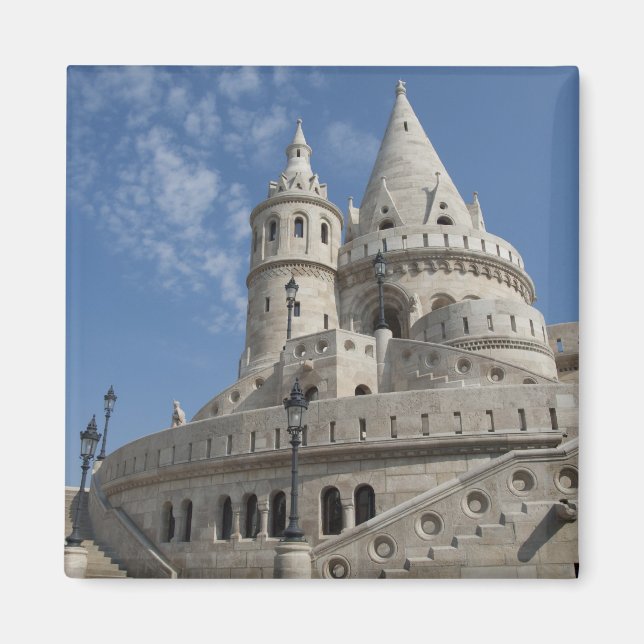 Aimant Hongrie, capitale de Budapest. Buda, Château 2 (Devant)