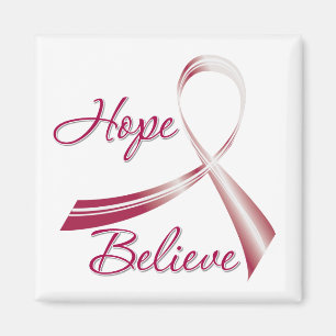 Aimant Hope Believe Head and Neck Cancer