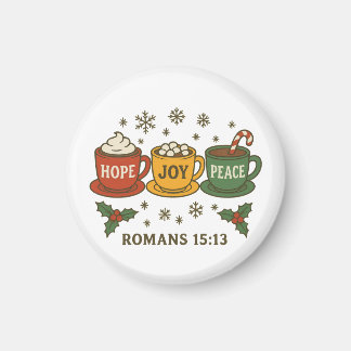 Aimant Hope joy Peace and Cocoa