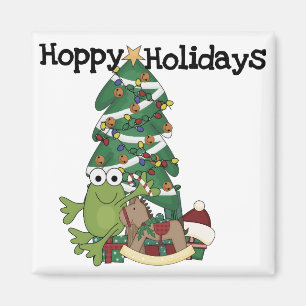 Aimant Hoppy Holidays Tshirts et cadeaux