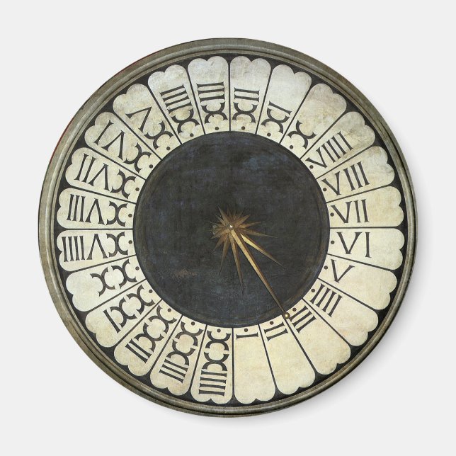 Aimant Horloge dans le Duomo par Paolo Uccello (Devant)