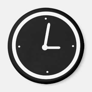 Aimant Horloge - Heure