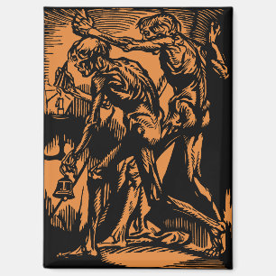 Aimant Horreurs sans fin des mineurs morts pour Halloween