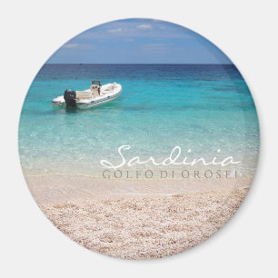 Aimant Hors-bord dans l'aimant rond des textes de mer