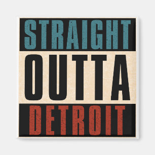 Aimant Hors droit Detroit Michigan MI