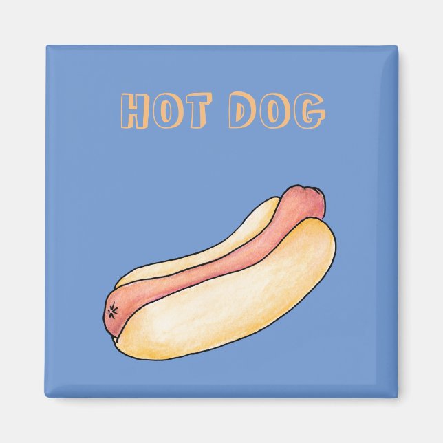 Aimant Hot dog (Devant)