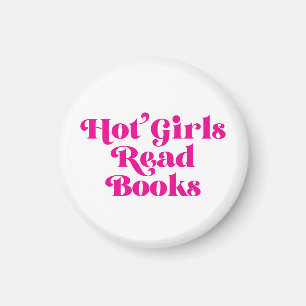 Aimant Hot Girls Lire des livres