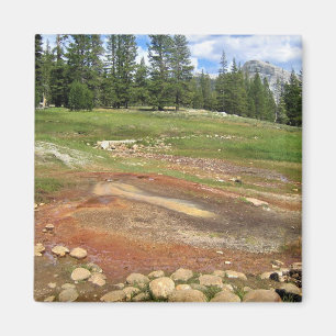 Aimant Hot Springs à Tuolumne Meadows, Yosemite, CA