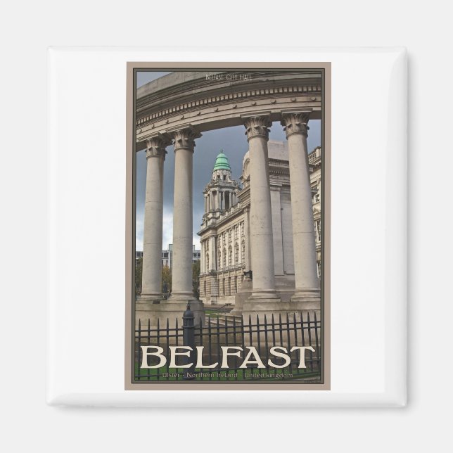Aimant Hôtel de ville de Belfast (Devant)