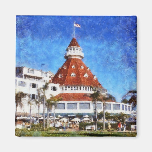 Aimant Hotel Del Coronado (Devant)