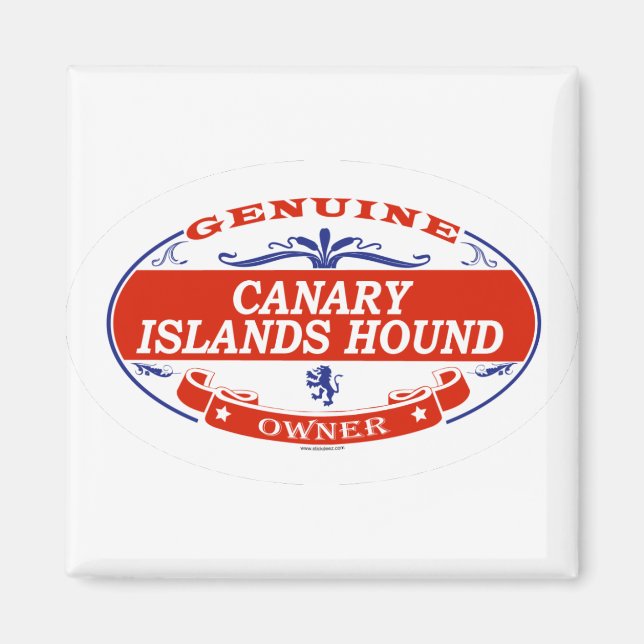 Aimant Hound des îles Canaries (Devant)