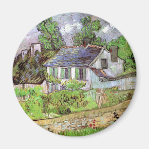 Aimant Houses in Auvers,Vincent van Gogh.