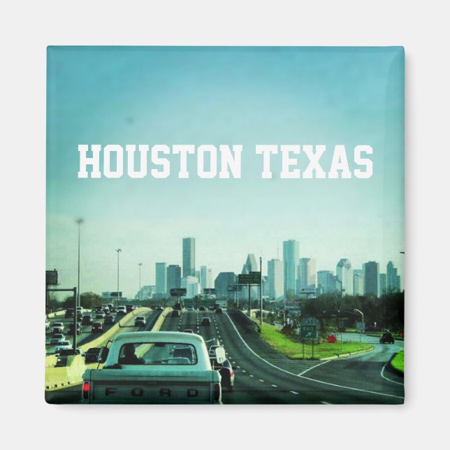 Aimant Houston Texas (Magnet) (Devant)