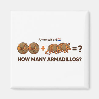 Aimant How Many Armadillos? Animal World Quest for Toddle