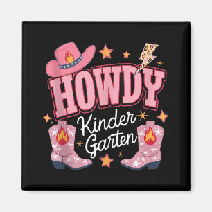 Aimant Howdy Kindergarten Western Kindergarten Vibe Ensei