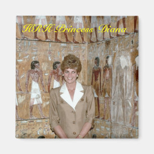 Aimant HRH Princess Diana Egypt 1992