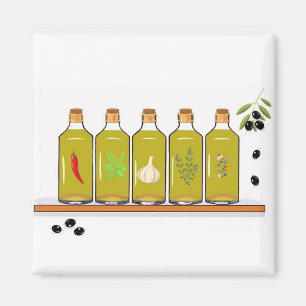 Aimant Huile assaisonnée