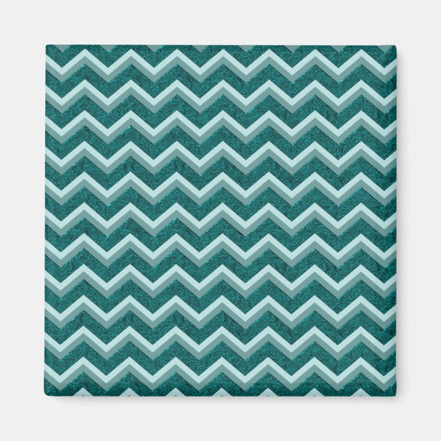 Aimant Huile turquoise incorporée (Devant)
