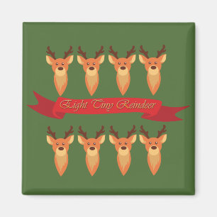 Aimant Huit minuscules rennes