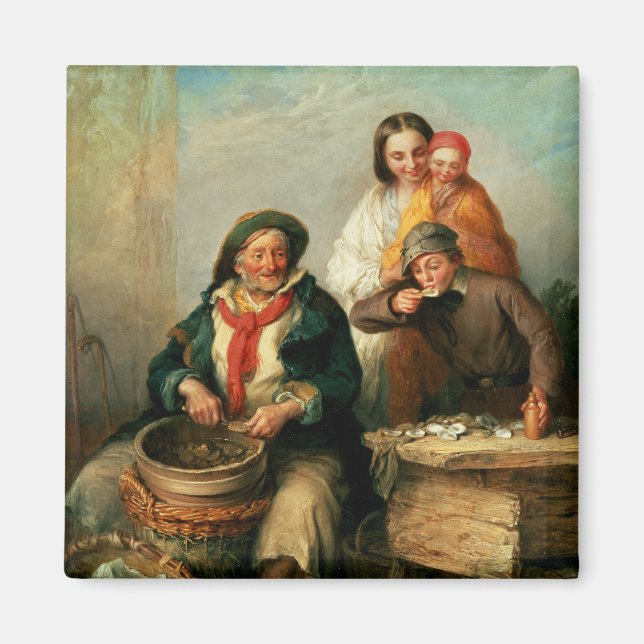 Aimant Huîtres, Jeune Monsieur ? (Devant)