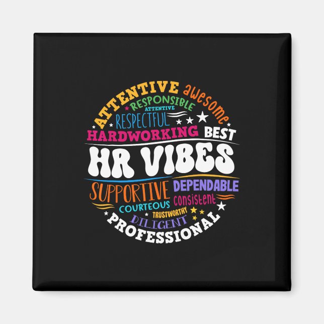 Aimant Human Resources Hr Vibes Analyst Employee Apprecia (Devant)