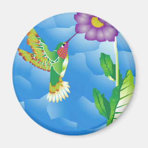 Aimant Hummingbird: Stylized