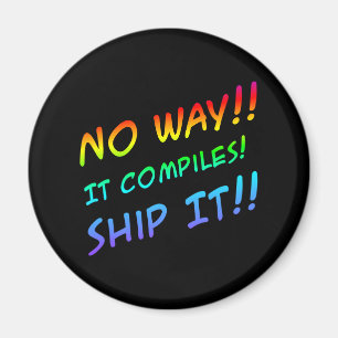 Aimant Humour de programmation