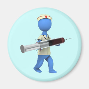 Aimant Humour infirmière