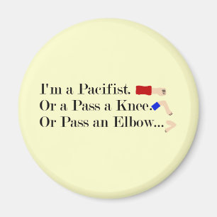 Aimant Humour pacifiste mixed martial art