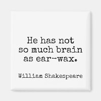 Humour Shakespeare Insult Littérature