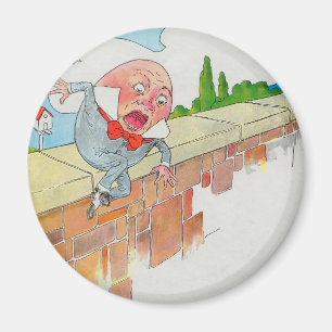 Aimant Humpty Dumpty reposé sur un mur