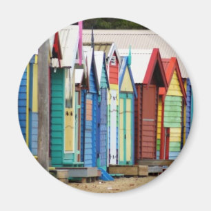 Aimant Huttes Melbourne de plage