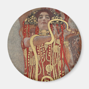 Aimant Hygieia par Gustav Klimt, Art Nouveau Vintage