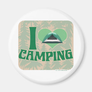 Aimant I camping de coeur