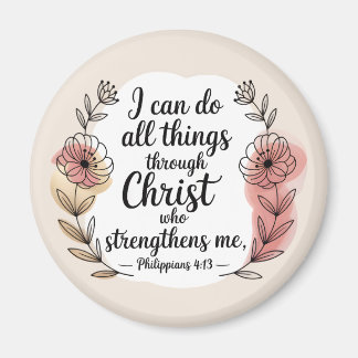 Aimant I can do all things through Christ