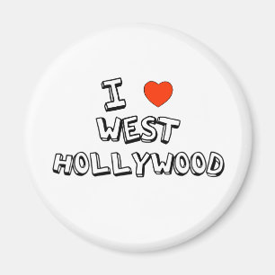 Aimant I coeur Hollywood occidental