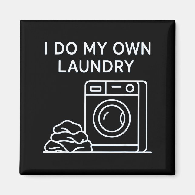 Aimant I Do My Own Laundry Minimal This Year Achievements (Devant)