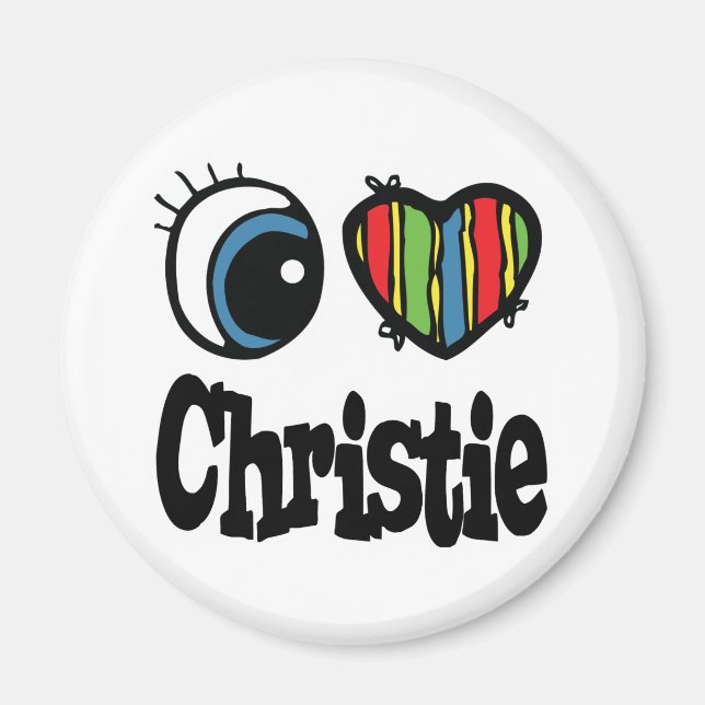 Aimant I Heart (Amour) Christie (Devant)