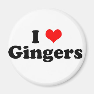 Aimant I Heart Gingers