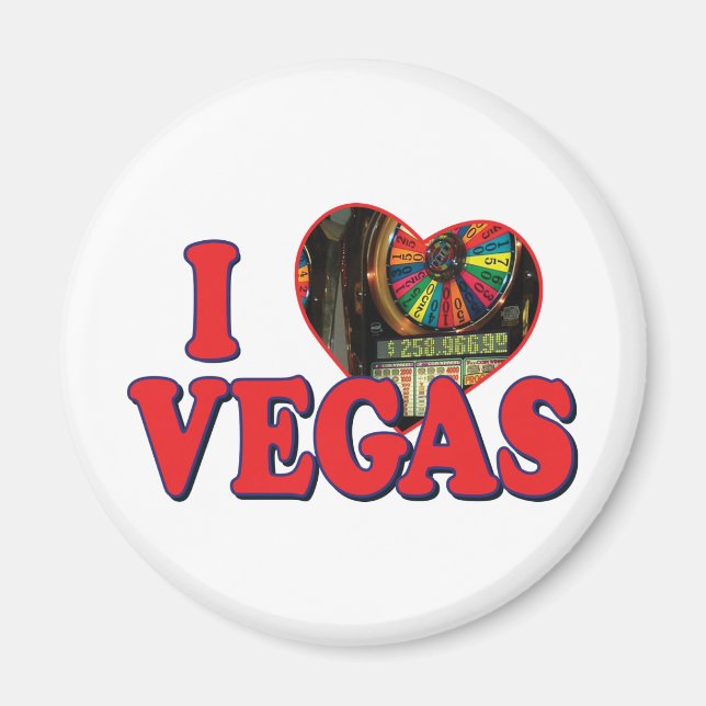 Aimant I Heart Las Vegas (Devant)