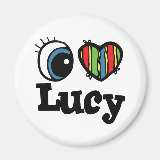 Aimant I Heart (Love) Lucy (Devant)