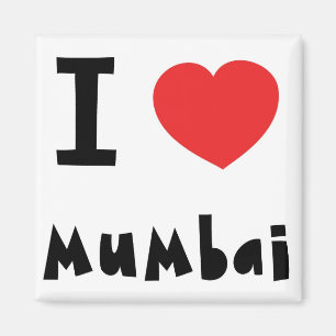 Aimant I heart Mumbai / Bombay