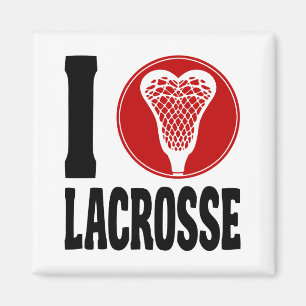 Aimant I lacrosse de coeur