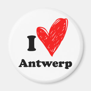 Aimant I love Antwerp