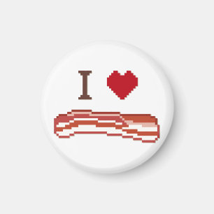 Aimant I Love Bacon
