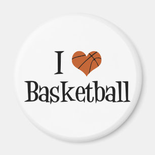 Aimant I Love Basketball