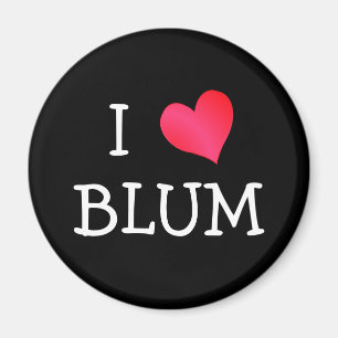 Aimant I Love Blum