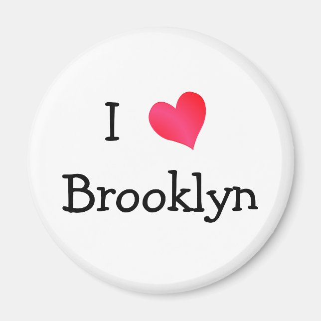 Aimant I Love Brooklyn (Devant)