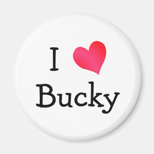 Aimant I Love Bucky